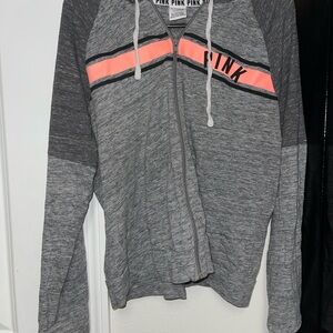 PINK varsity sweater